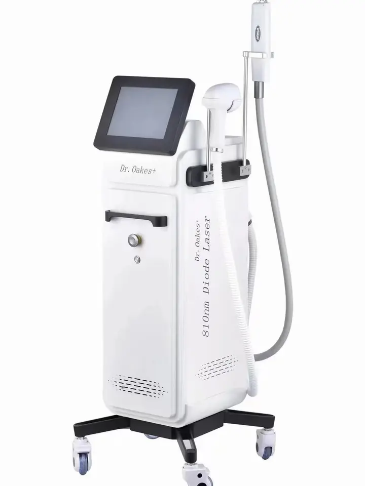 Truly Painless Removal Hair Roots 810 Diode Laser 10 Bars 4 Long Wavelength Depilation Nd Yag Pico Laser Tattoo Removal Skin Rejuvenation Whitening Ma