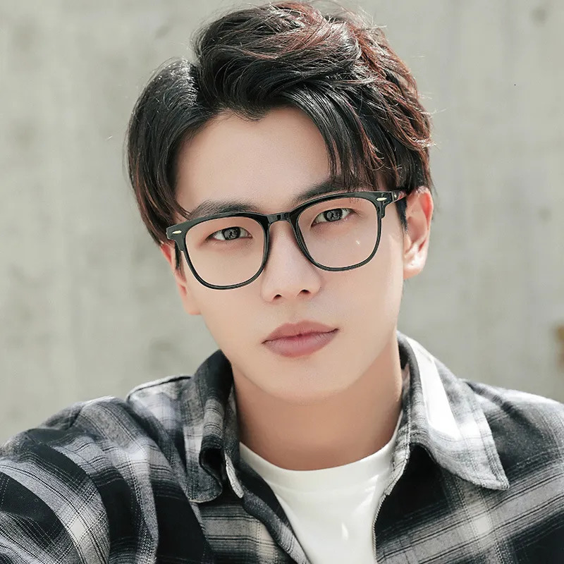 Sunglasses Frames Transparent Computer Glasses Frame Women Men Anti Blue Light Round Eyewear Blocking Optical Spectacle Eyeglass 231005
