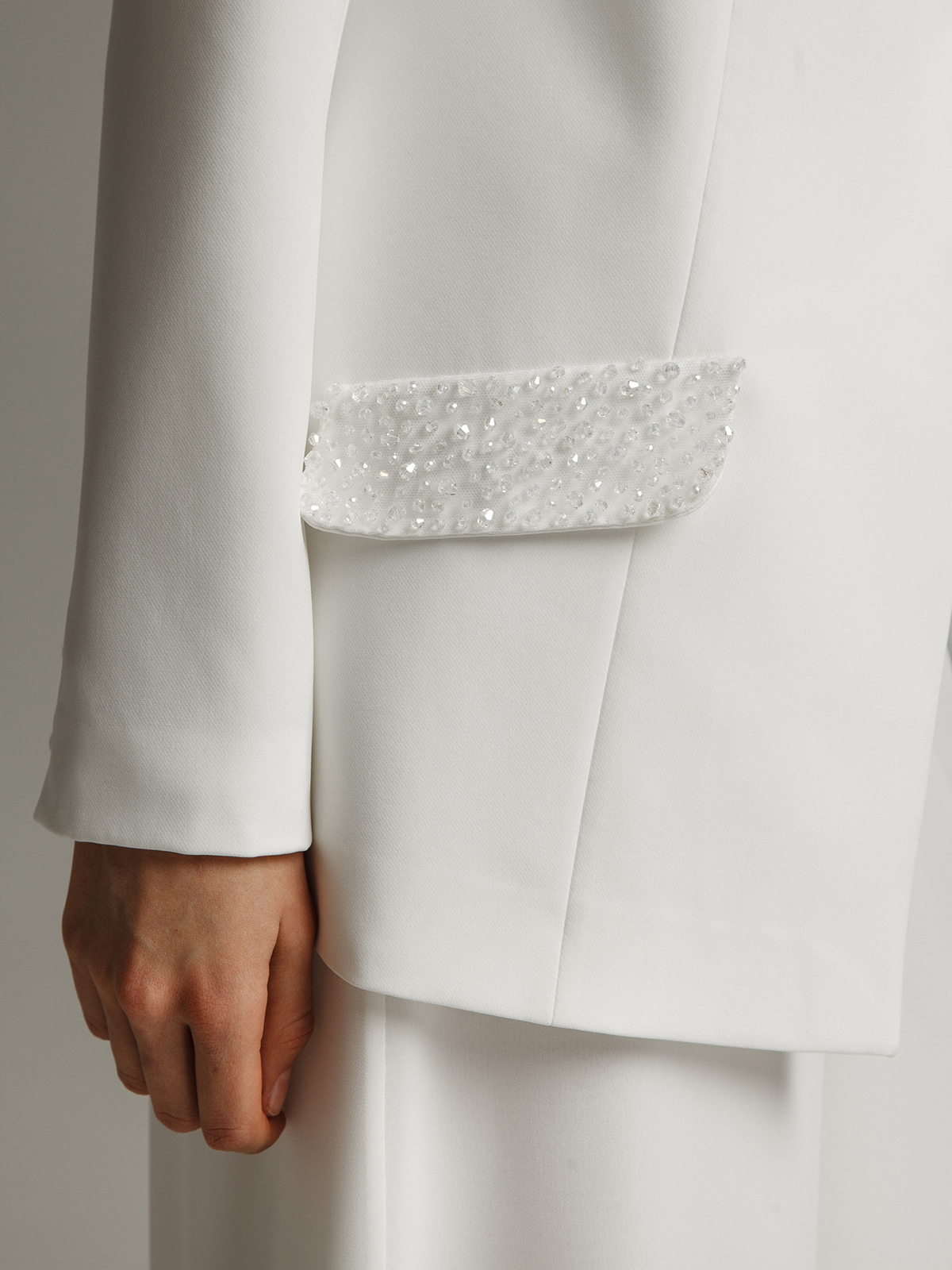 womens wedding suit beading girls blazer sets 3 pieces custom made jacket party prom wedding wear with top