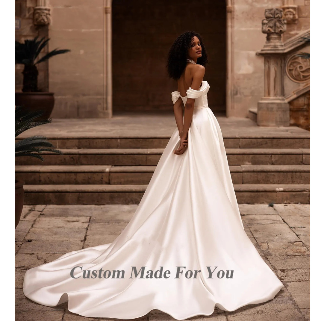 Arabic White Wedding Dresses Detachable Long Sleeves Mermaid Bridal Gowns Beads Lace Applique Nigerian Marriage Dress Plus Size Custom Made111