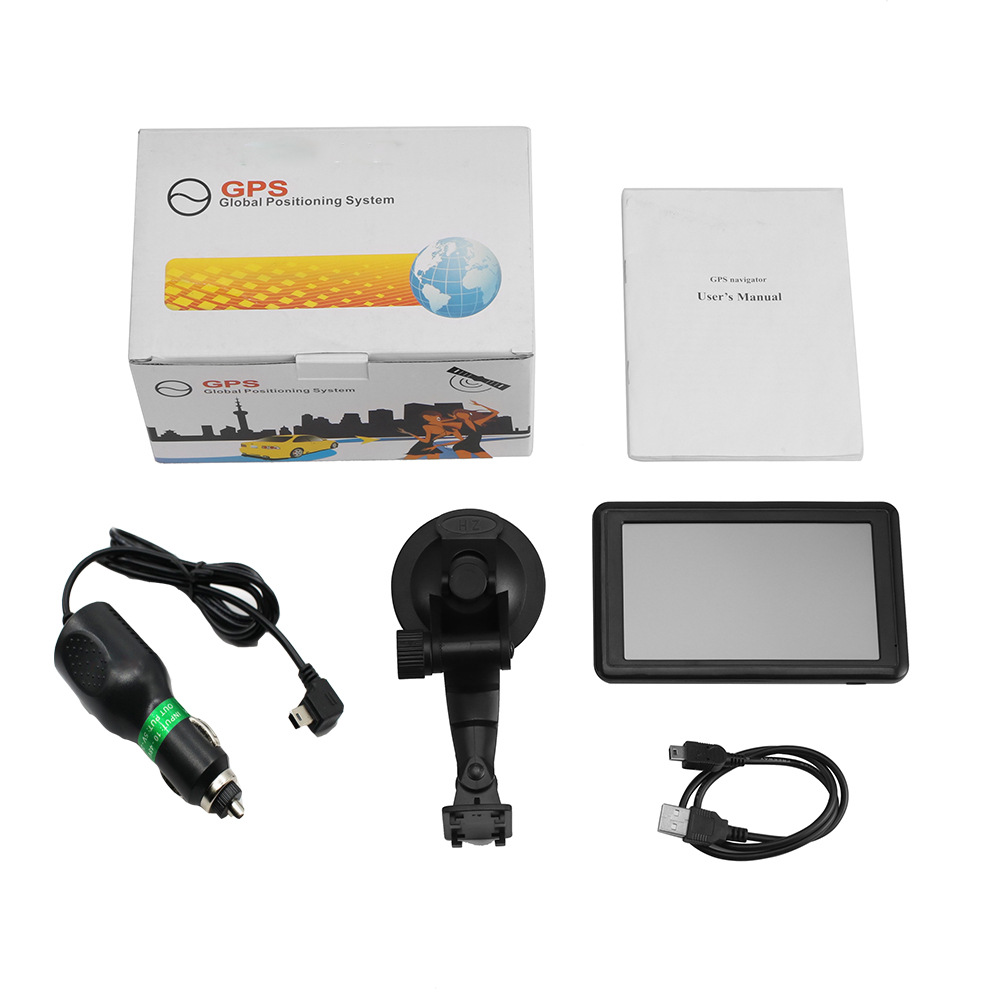 5 Inch GPS Navigation SatNavs for Cars Trucks Lorry HGV Motorhome GPS with Bluetooth AVIN Speed Camera Alerts, POI Lane Assistance Update Map