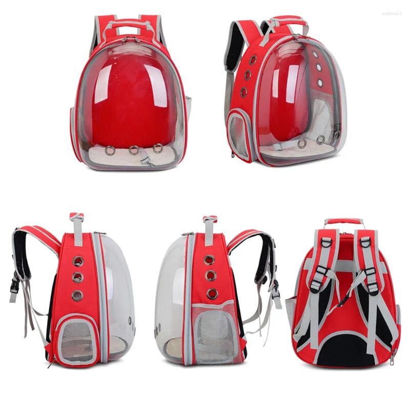 Cat Carriers Carrier Bags Breathable Pet Small Dog Backpack Travel Space Cage Transport Bag Carrying For