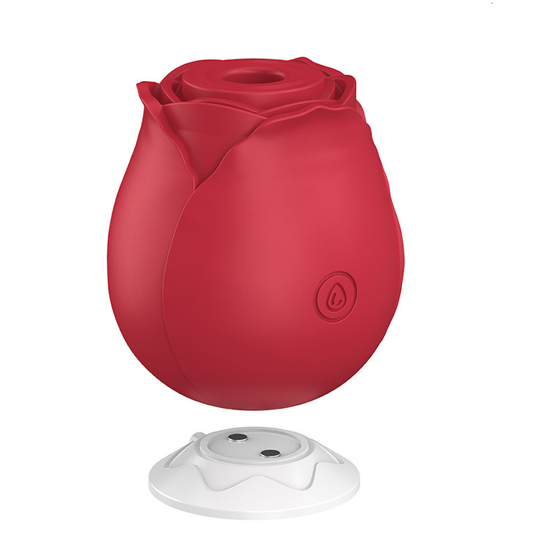 Vibrators Rose vibration suction device for female clitoral orgasm and masturbation device for couples to flirt with adult sexual products 230413