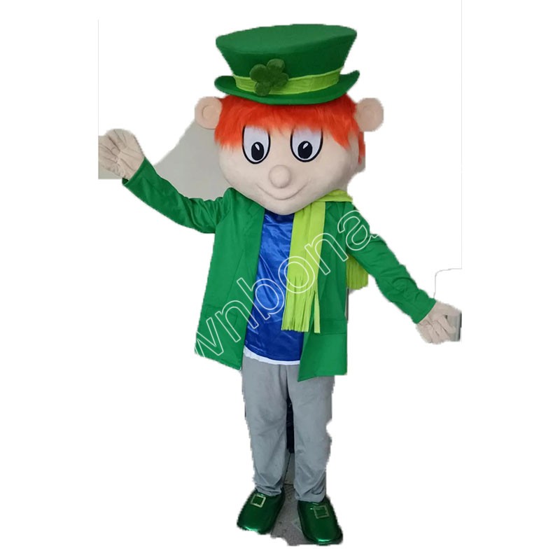 2024 green elf Mascot Costumes Halloween Cartoon Character Outfit Suit Xmas Outdoor Party Outfit Unisex Promotional Advertising Clothings