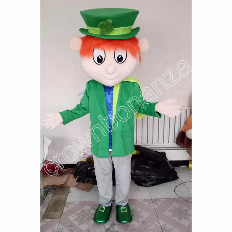 2024 green elf Mascot Costumes Halloween Cartoon Character Outfit Suit Xmas Outdoor Party Outfit Unisex Promotional Advertising Clothings