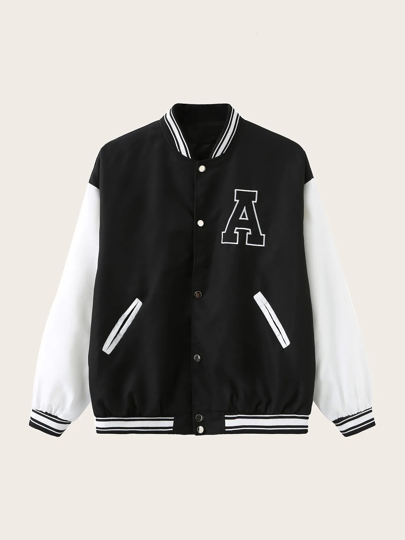 Women's Jackets Women Bomber Jackets Autumn Winter Fashion Baseball Uniform Oversize Coats Student Couple Harajuku Loose Streetwear Jacket 231007
