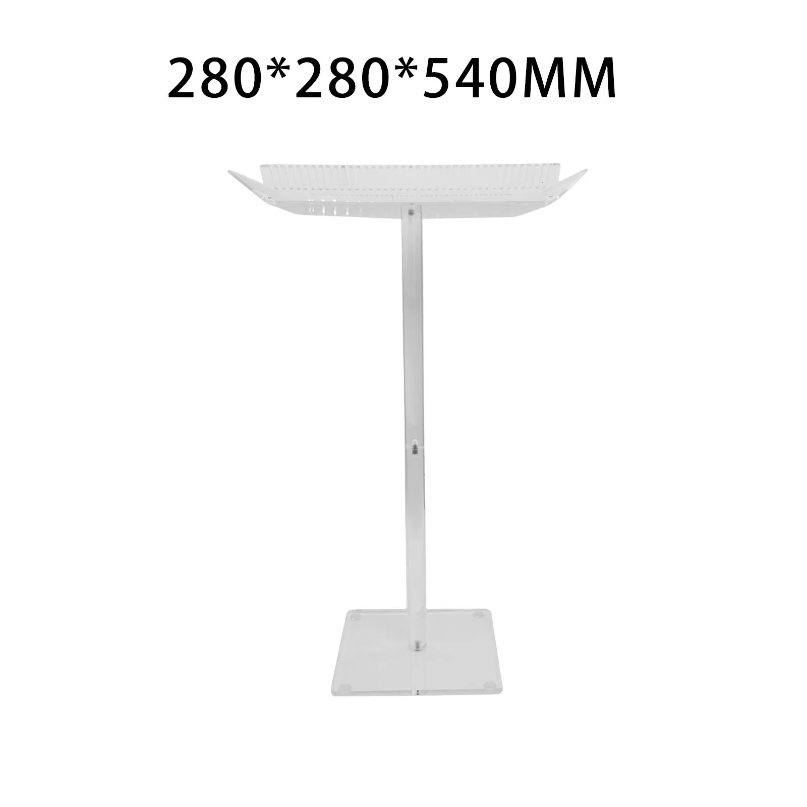 Wig Stand Wigs Stands Hair Extension Acrylic Hair Strands Sectioning Holder Display Lightweight Wigs Organizer Salon Hairdressing Supplies 231006