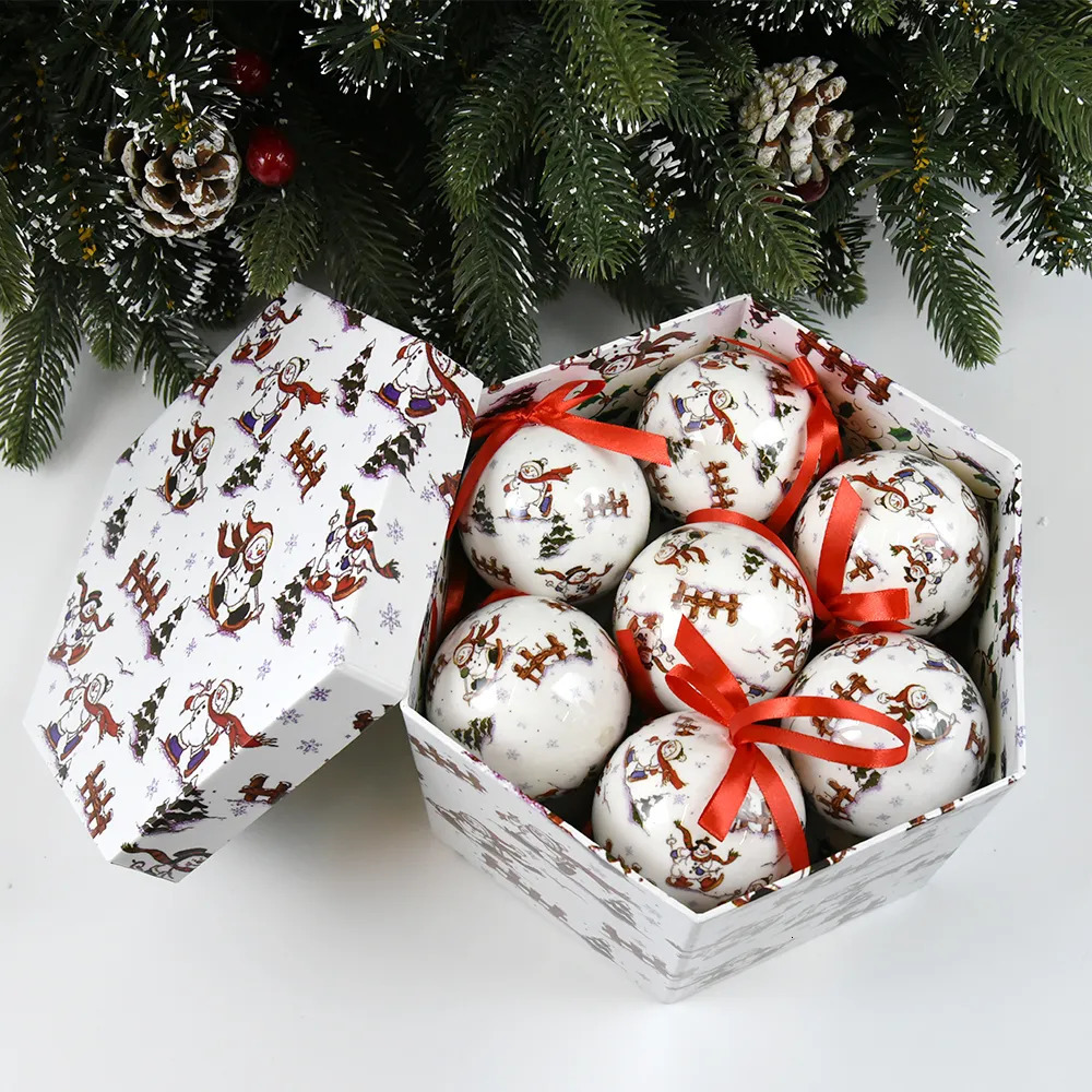 Christmas Decorations 14 PCS Christmas Tree Decor Ball Baubles Ornament Xmas Tree toys Xmas Party Hanging Ball for Home Party Ornament Christmas Gift 