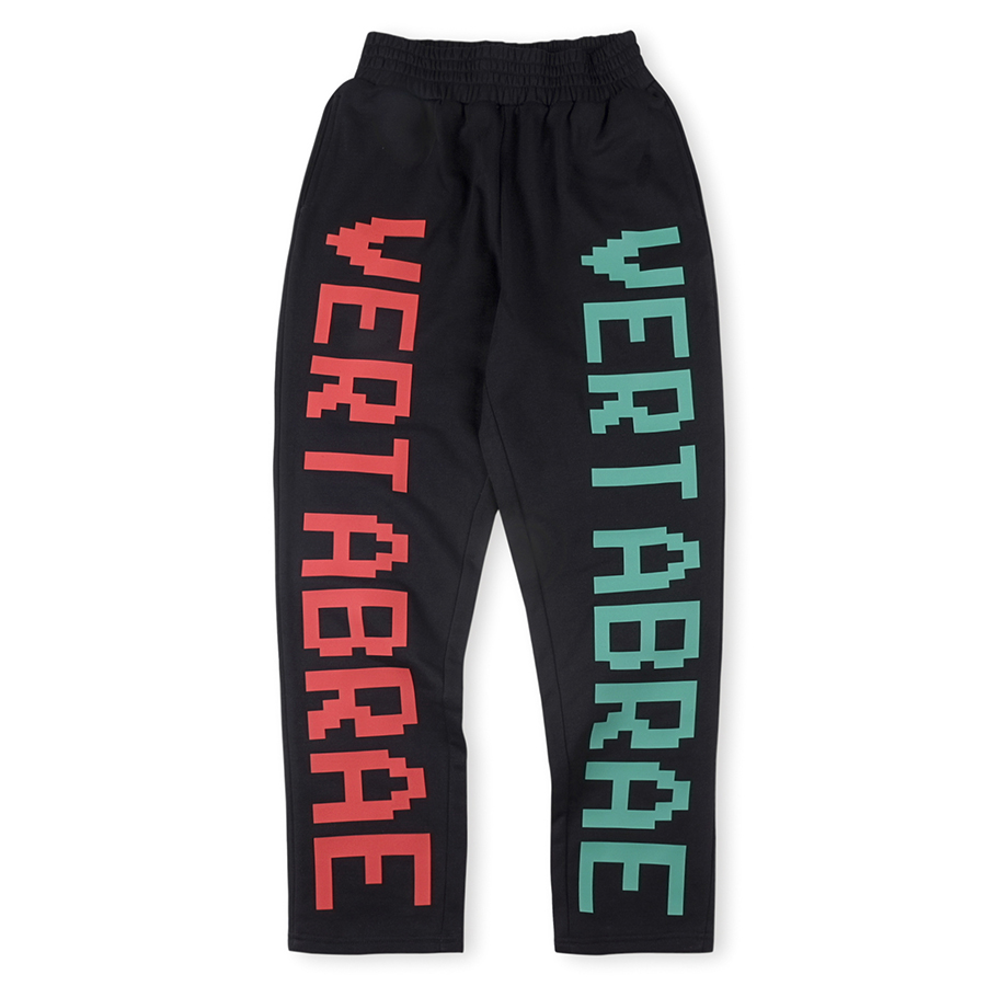 Womens Sweat Pants Set Purple Vertebrae Print Joggers Heavy Fabric Unisex Drawstring Trousers US Size L251015