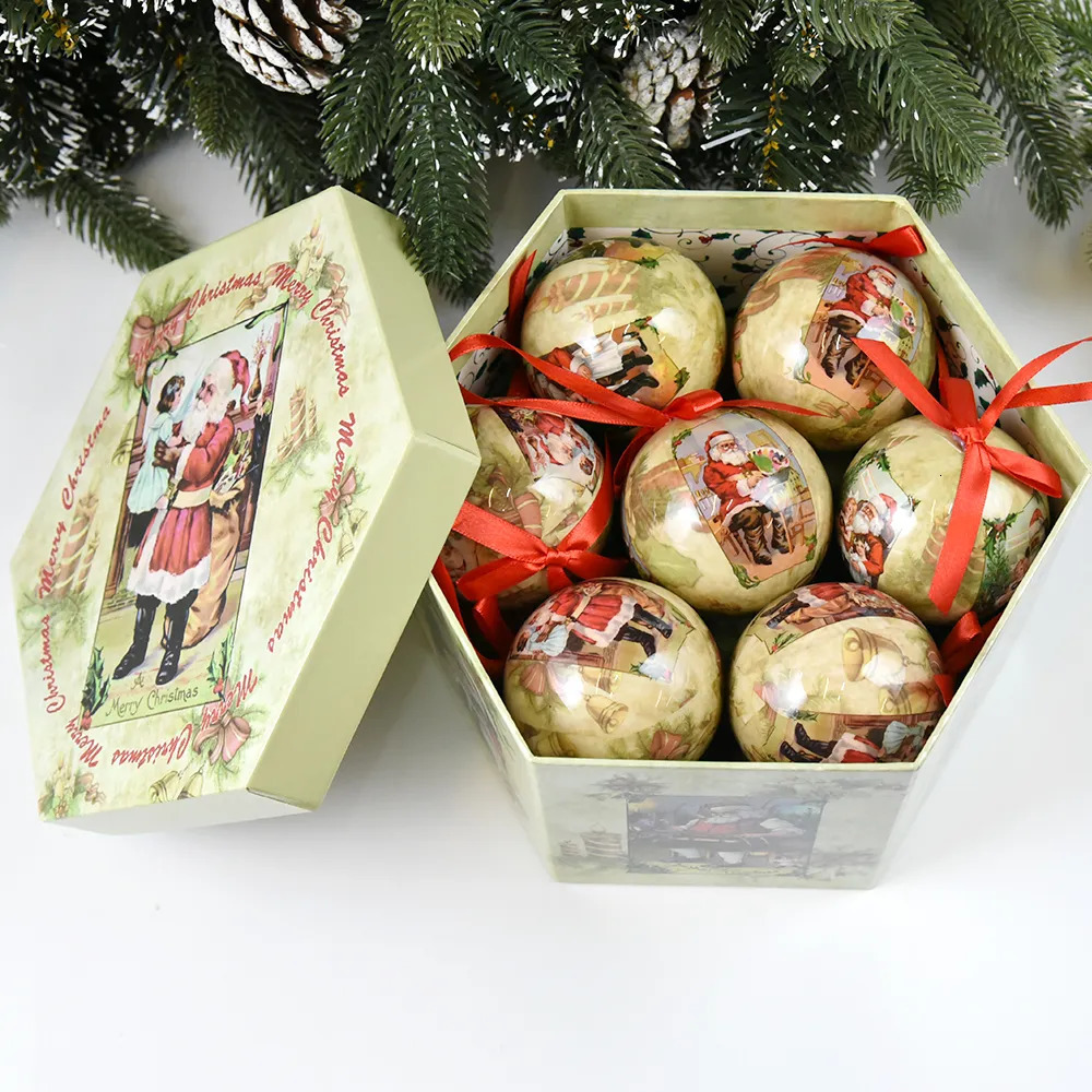 Christmas Decorations 14 PCS Christmas Tree Decor Ball Baubles Ornament Xmas Tree toys Xmas Party Hanging Ball for Home Party Ornament Christmas Gift 