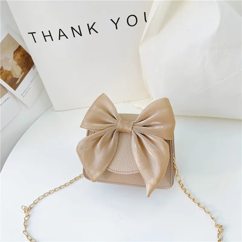 Handbags Gift Coin Purses And Girls Kawaii Baby Mini Kids Handbags Bags Bowknot Cute Crossbody Pouch Toddler Leather Purse For 231006