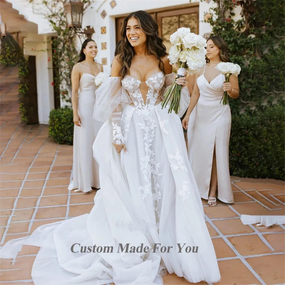 Modest Plus Size Wedding Dresses Beach Wedding Chiffon A Line Floor Length Spaghetti Straps Lace up Back Simple Elegant Boho