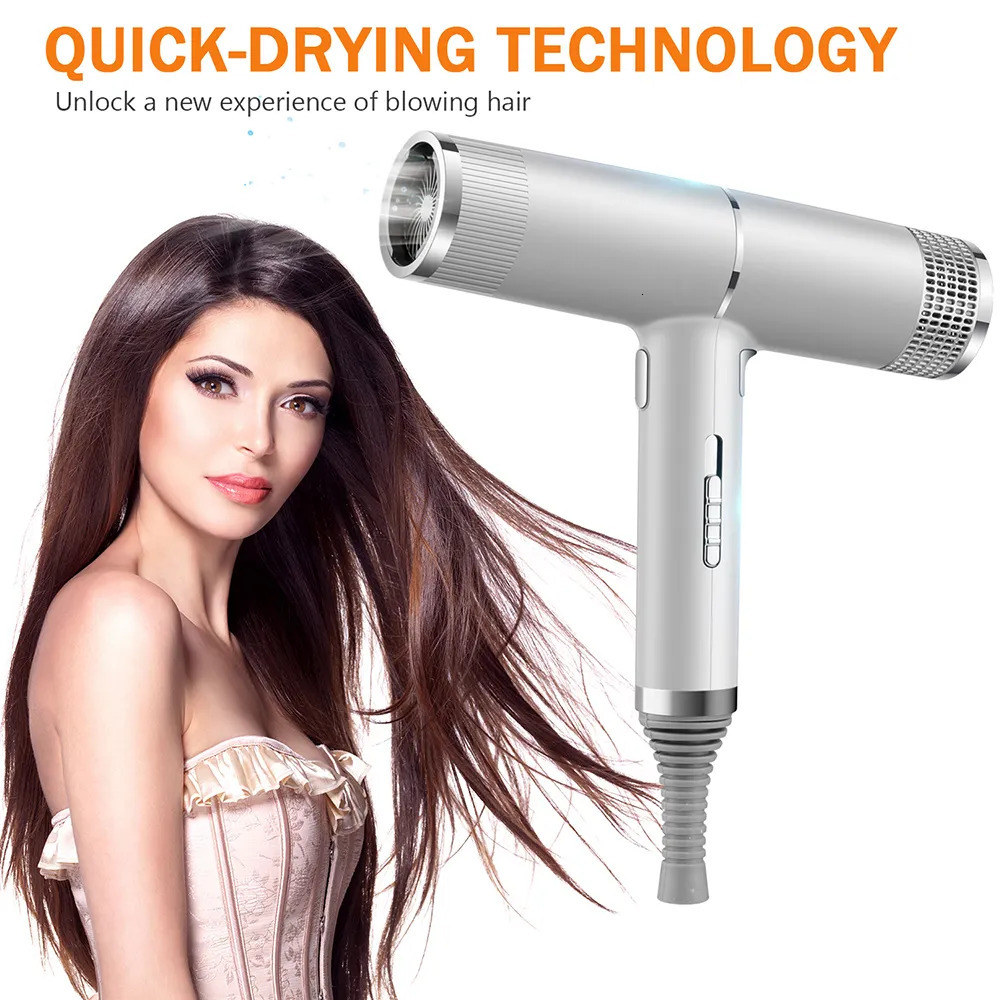 Dryers Electric Infrared Strong Blow Dryer Cold Wind Salon Hair Styler Tool Negative Ionic Fast Dryling Hairdryer 231006