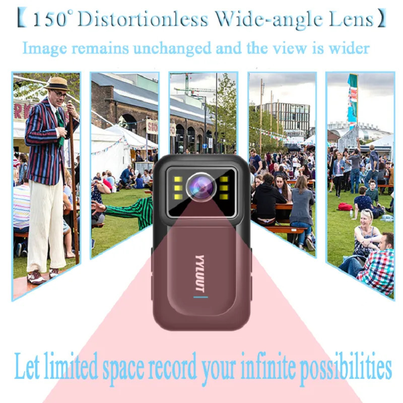 Weatherproof Cameras Motorcycle 30FPS Anti shake Action Camera 150 Wide Angle Waterproof Sport Portable Drive Recorder Helmet 231007