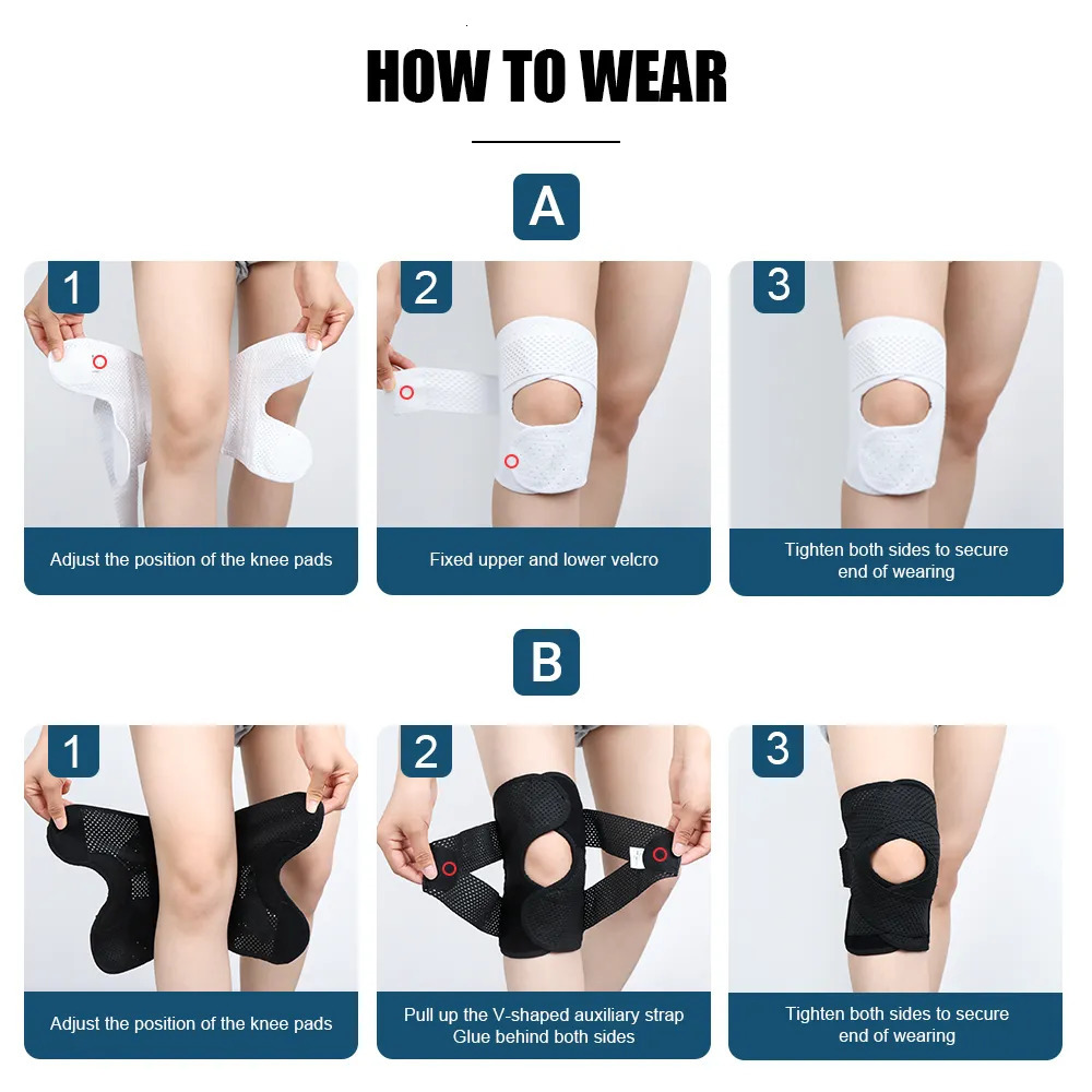 Elbow Knee Pads 1pcs Universal Sports Safety Knee Brace For Gym Yoga Tennis Basketball Volleyball Training And Exercise Knee Pads For Joint Pain 23100