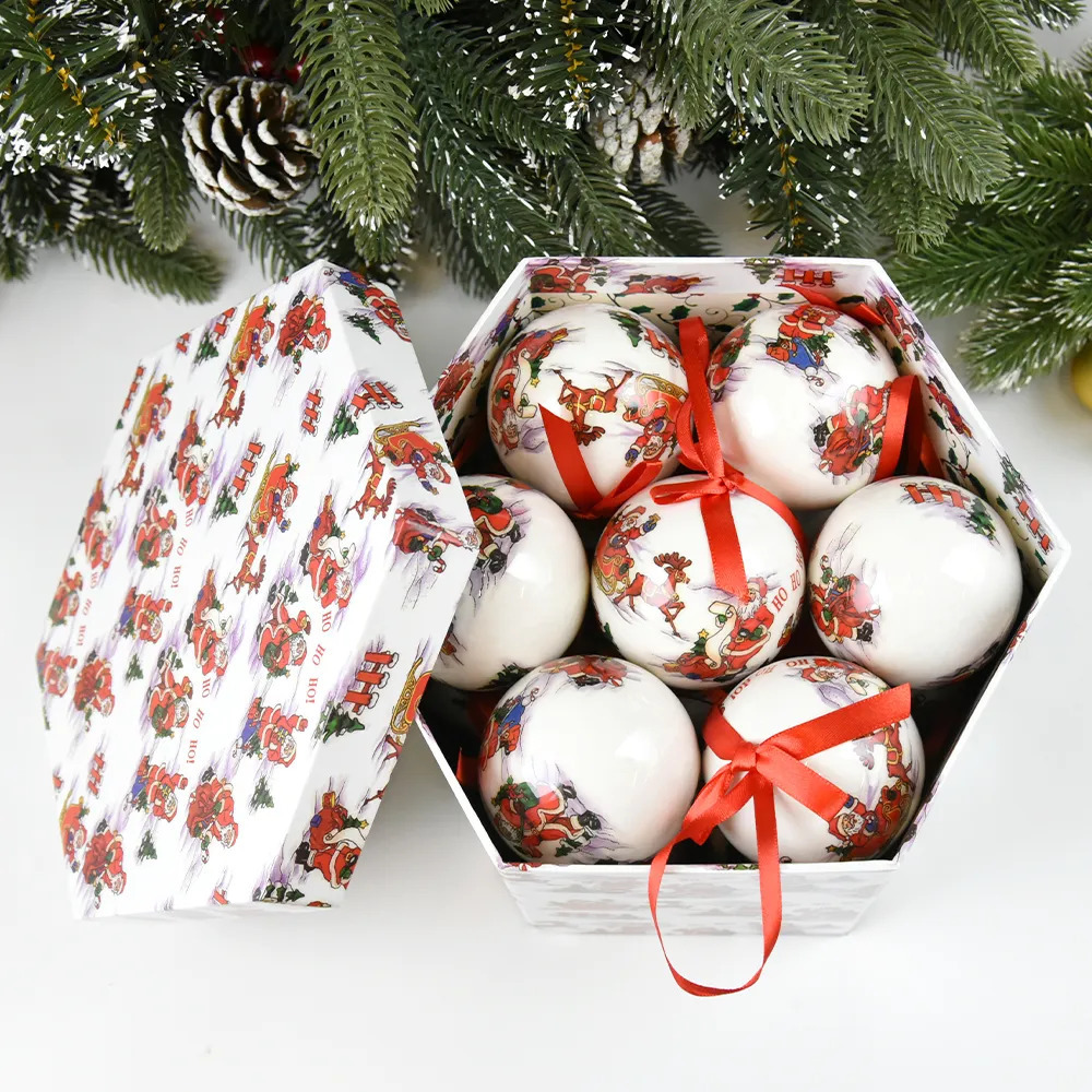Christmas Decorations 14 PCS Christmas Tree Decor Ball Baubles Ornament Xmas Tree toys Xmas Party Hanging Ball for Home Party Ornament Christmas Gift 