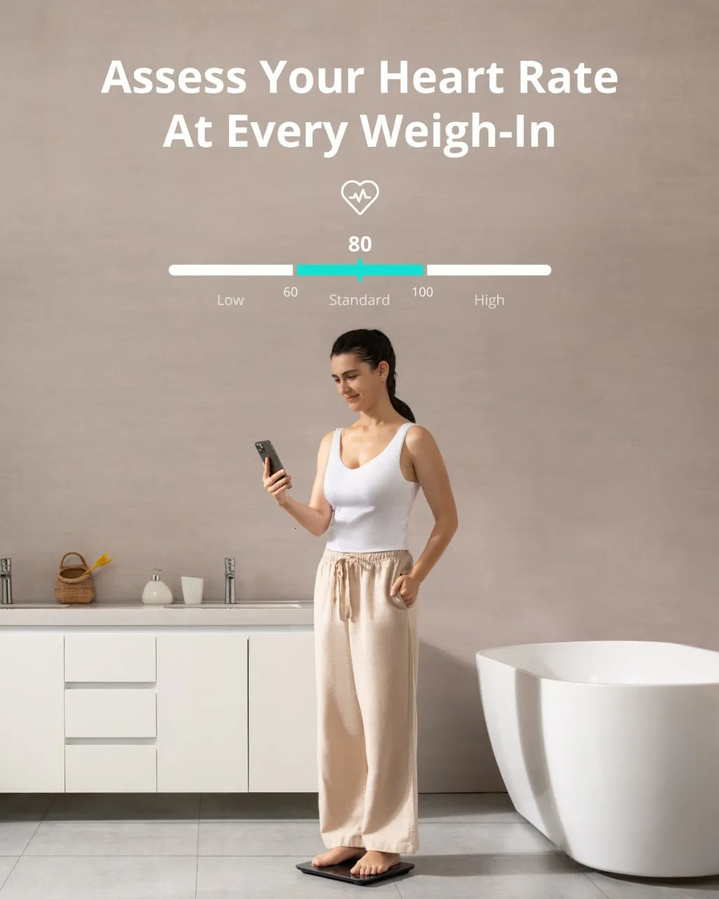 Body Weight Scales eufy Smart Scale P2 Pro Digital Bathroom Scale Wi-Fi Bluetooth 16 Measurements Including Weight Heart Rate Body Fat 231007