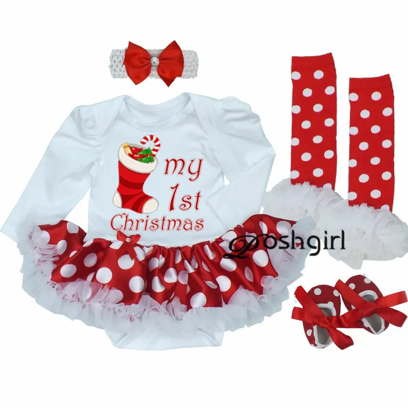 Clothing Sets Born Clothing 0-3 Months Baby girl Costume Romper Baby Clothes Party Dress Christmas Girl Bebe Clothing Children Infant Dress 231006