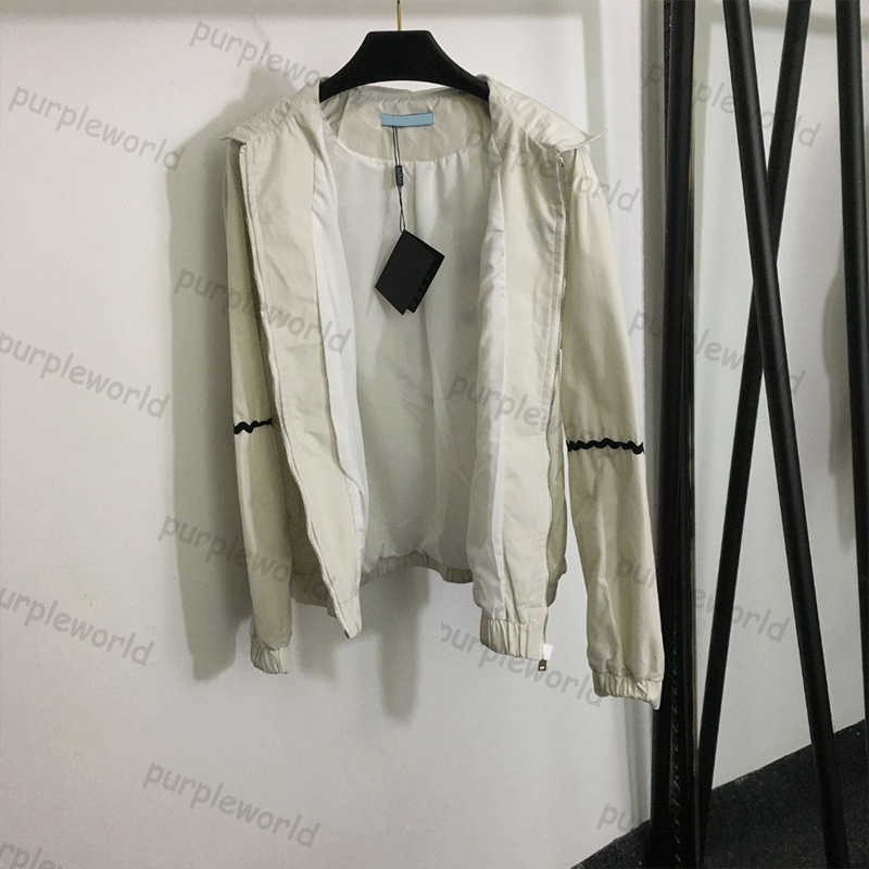 Womens Trench Windbreaker Lapel Loose Outdoor Sports Zipper Windproof Coat Long Sleeves Spring Fashion Jacket
