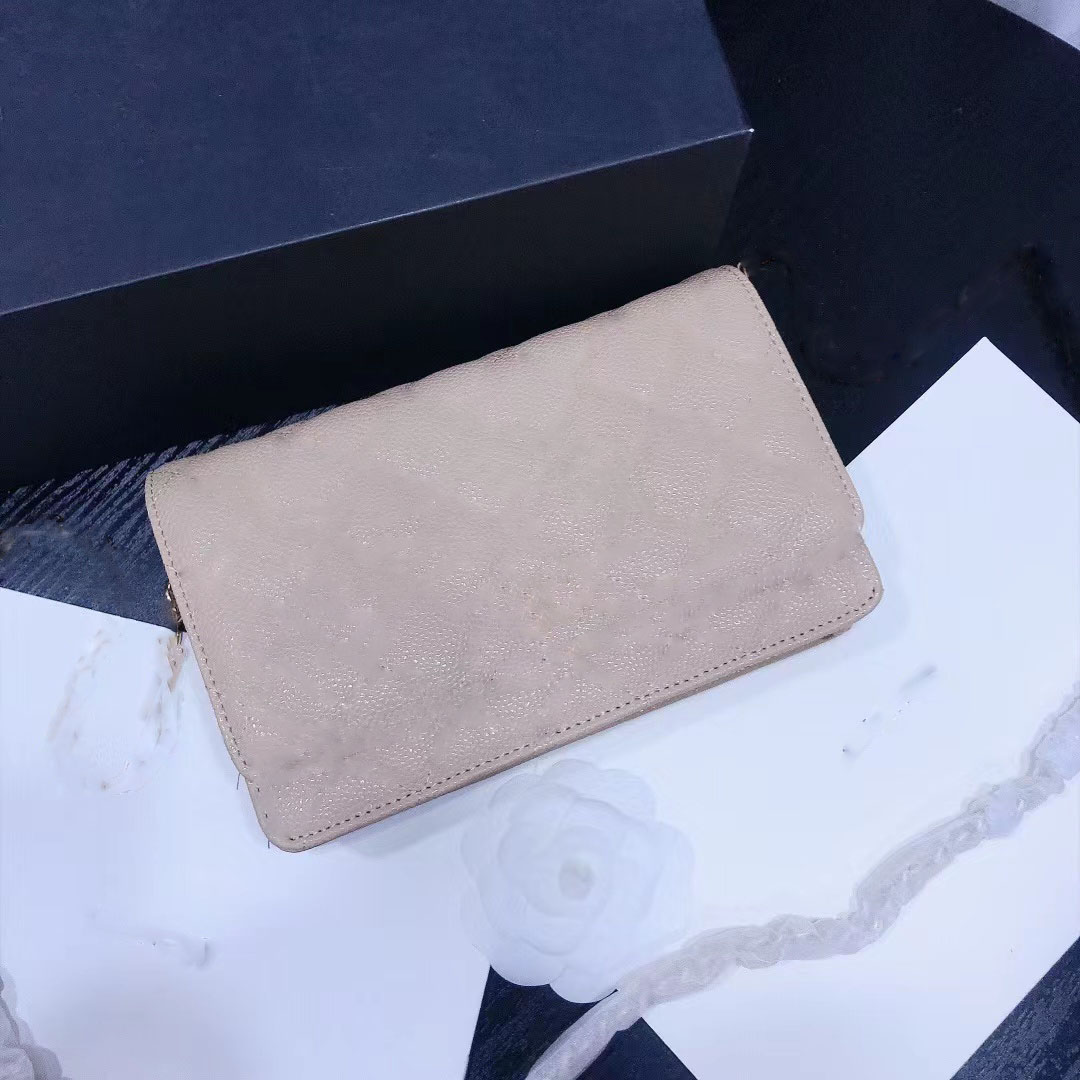 2023 designerbag classic rich bag woc leather dinner bags clutch One-shoulder diagonalbag