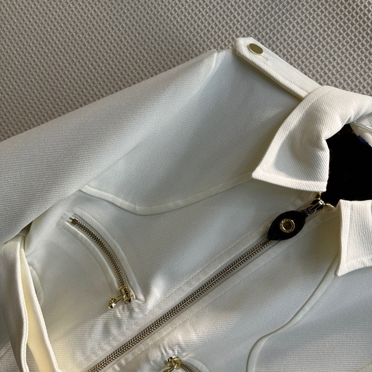 Milan Style Runway Dress Autumn Crew Neck Long Sleeve White Black Brand Same Style Empire Womens Dress Fashion