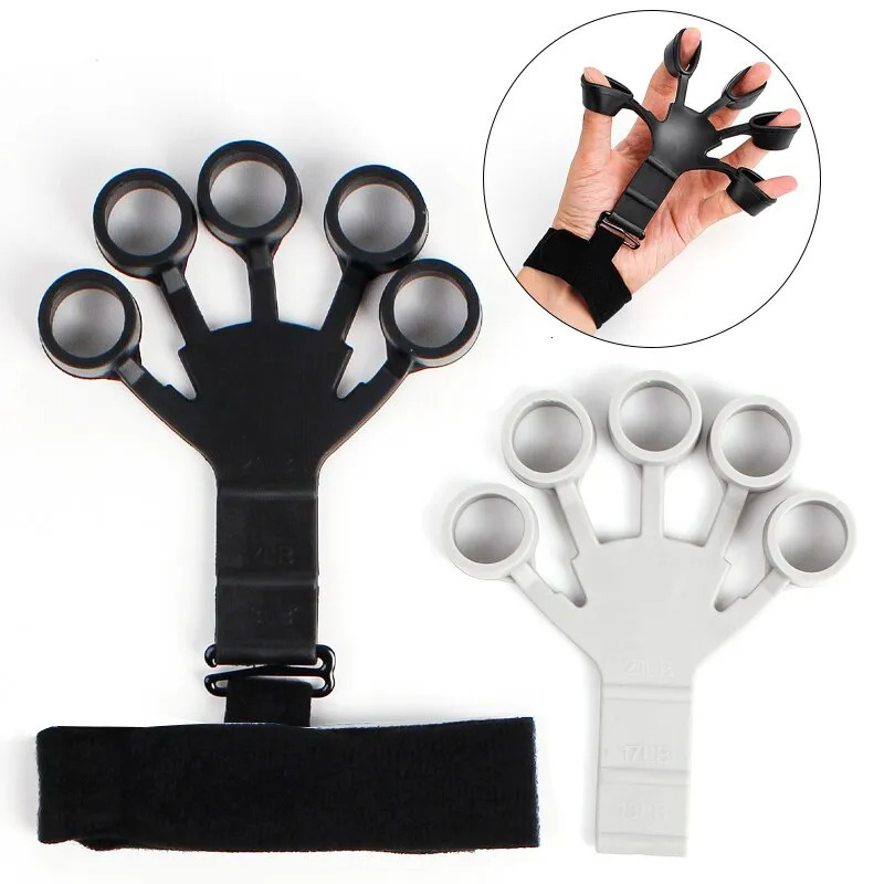 Hand Grips Finger Gripper Finger Exerciser Guitar Finger Exerciser 6 Resistant Levels Recovery Physical Tools Hand Strengthener For Patient 231007