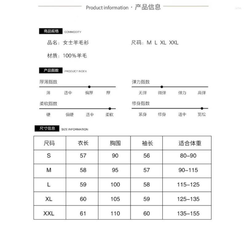 Womens Sweaters Sweater Loose Relaxed Knitted Round Neck Pullover 2023 High Quality Autumn/Winter