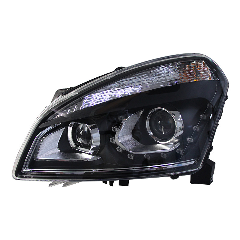 Car Headlight For Nissan Qashqai 2008-20 15 LED Front Headlights Replacement DRL Daytime Light Turn Signal Lamp