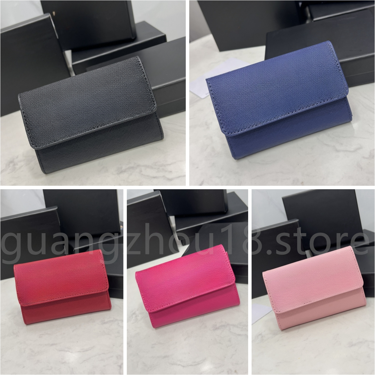 Women's Purses Fashion Card Bags Designer Coin Purse for Women Men with Box 11x6.5cm LM204
