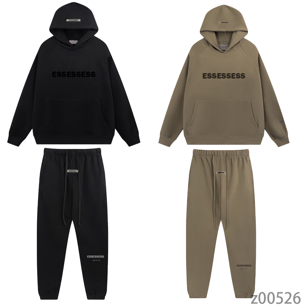 Designer essentialshoodies Mens Women Sweatshirts Pullover Jumper Cotton Jersey Sweater with Mirror Print Firenze Hoodys Pull Femme essentialshoody Long Sleeve