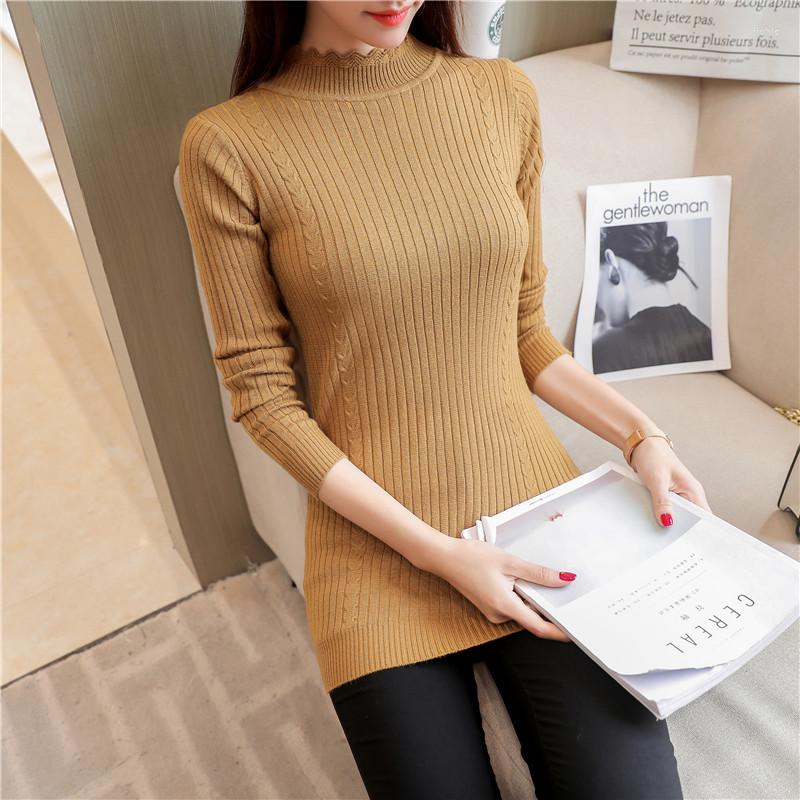 Womens Sweaters 2024 Cotton Pullover Feminino Blusas De Inverno Feminina 5643 - Sweater Shirt In Autumn.