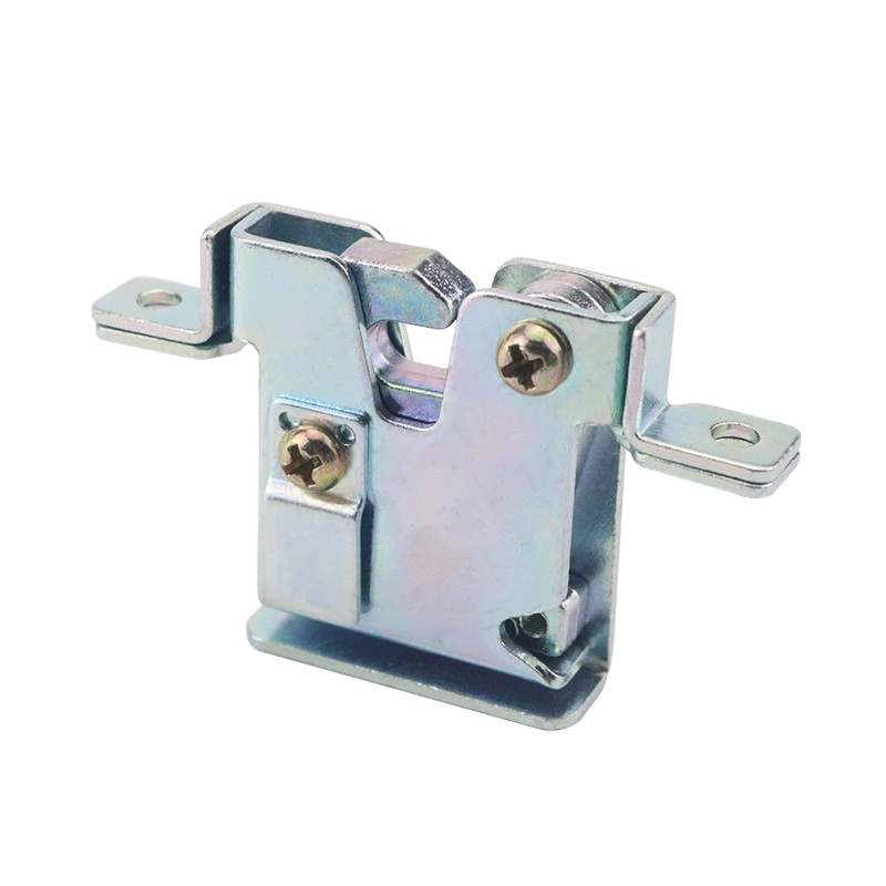 Cabinet Door Hasp Electric Box Lock Toolbox Medical Instrument Equipment Press Impact Type Spring Safety Latch hardware
