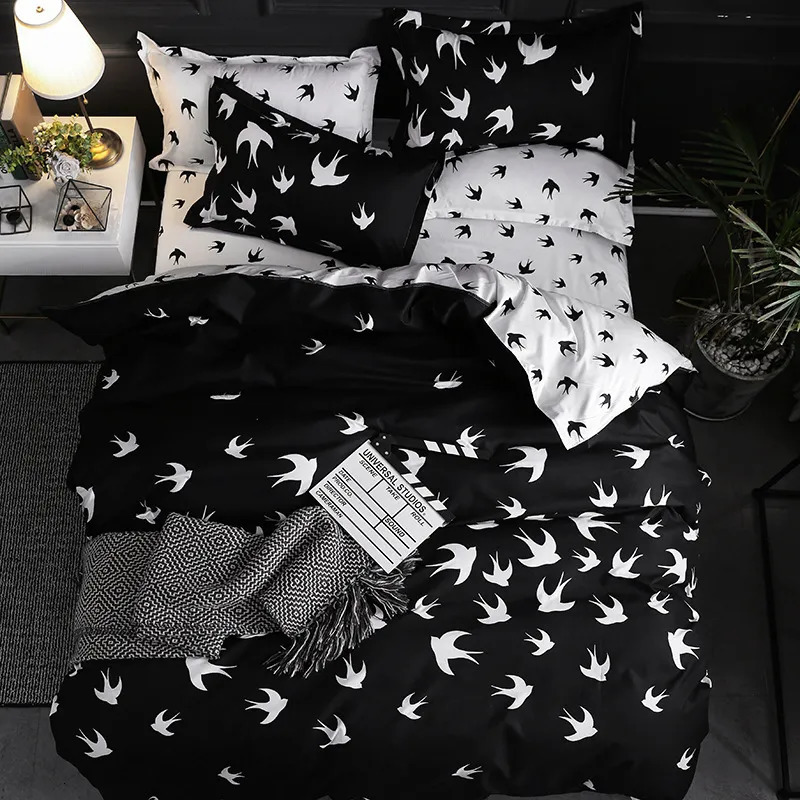 Bedding sets 3pcs Couple Duvet Cover with Pillow Case Nordic Comforter Set Quilt QueenKing Double or Single Bed 231009 - view 7