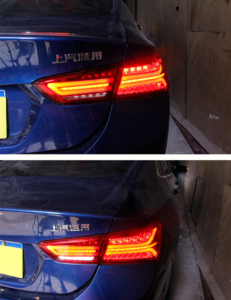 Car Tail Lights For Malibu XL Taillight 20 16-20 21 Retrofitting Audi A6L style Streaming Turn Signal Light LED Taillights