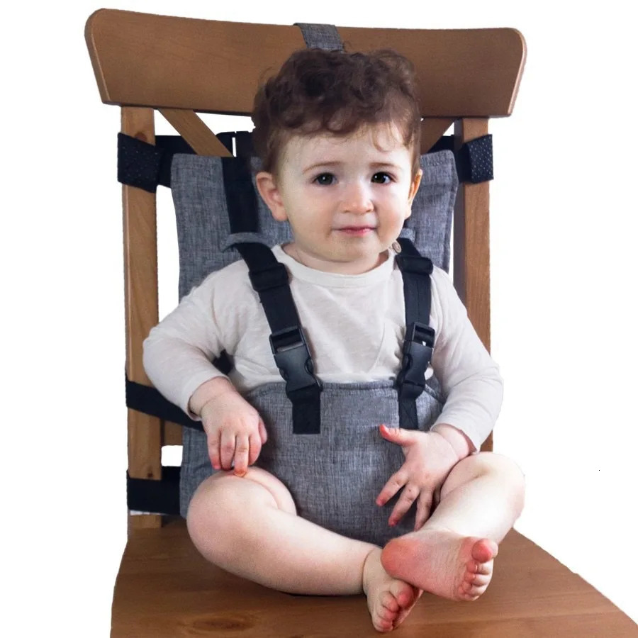 Dining Chairs Seats Baby Dining Chair Seat Belt Adjustable Kids Feeding Safe Protection Guard Car Seat High Chari Harness Stop Baby Slipping Falling 2