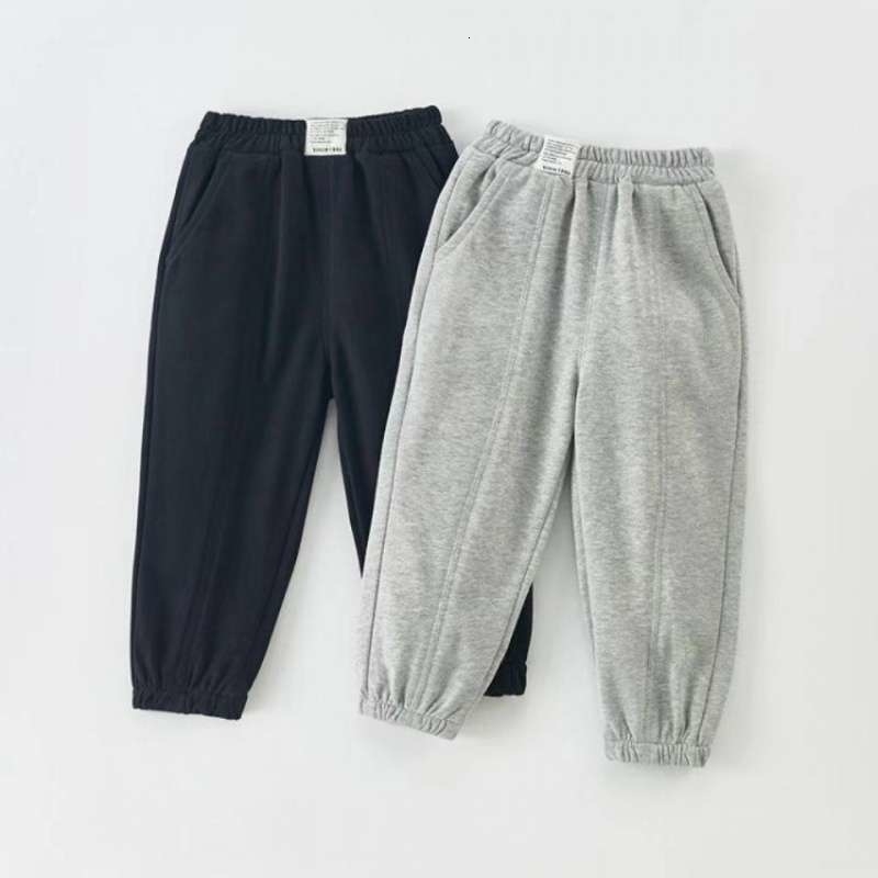Trousers 2023 fall Children Loose Toddler Boy autumn Winter baggy Pants baby girl Fashion Sports Casual Middle School Students 231007