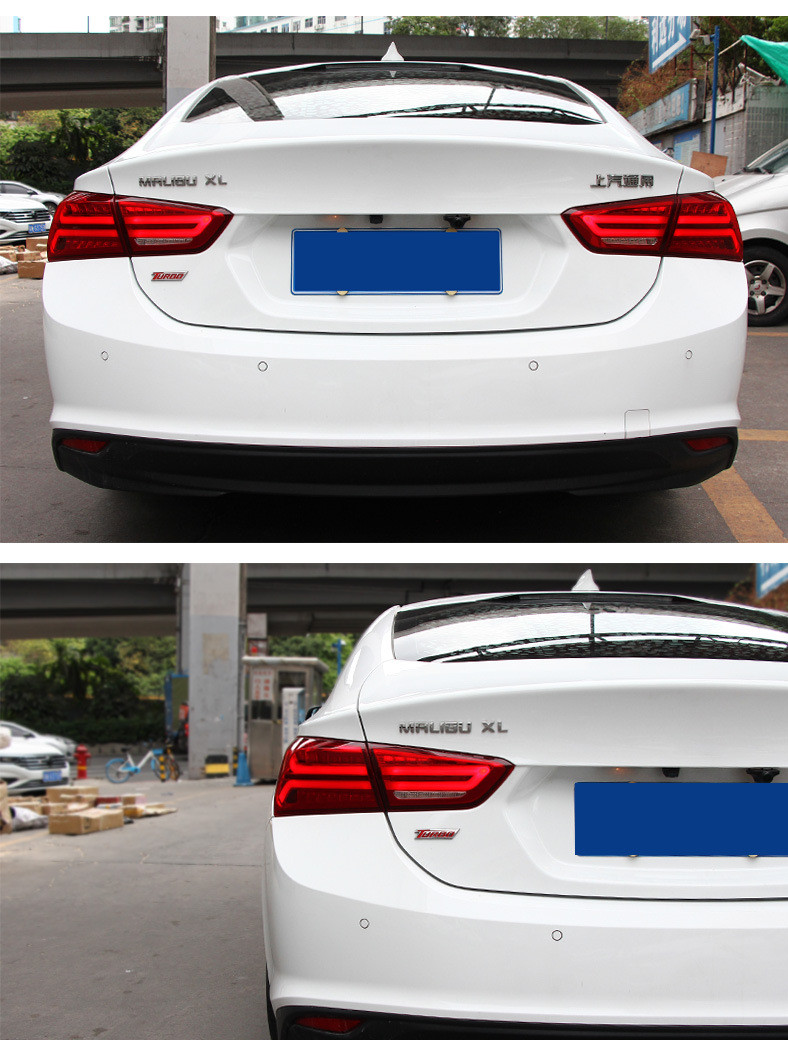 Car Tail Lights For Malibu XL Taillight 20 16-20 21 Retrofitting Audi A6L style Streaming Turn Signal Light LED Taillights