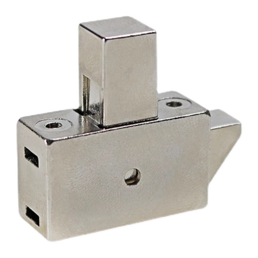 Cabinet Door Hasp Electric Box Lock Toolbox Medical Instrument Equipment Press Impact Type Spring Safety Latch hardware