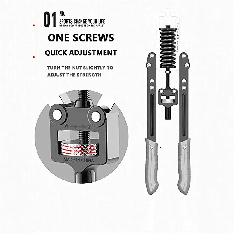 Hand Grippers Gripper Arm Strength Chest Chestexpander Household Fiess Equipment Rod Adjustable Speed Muscle Training