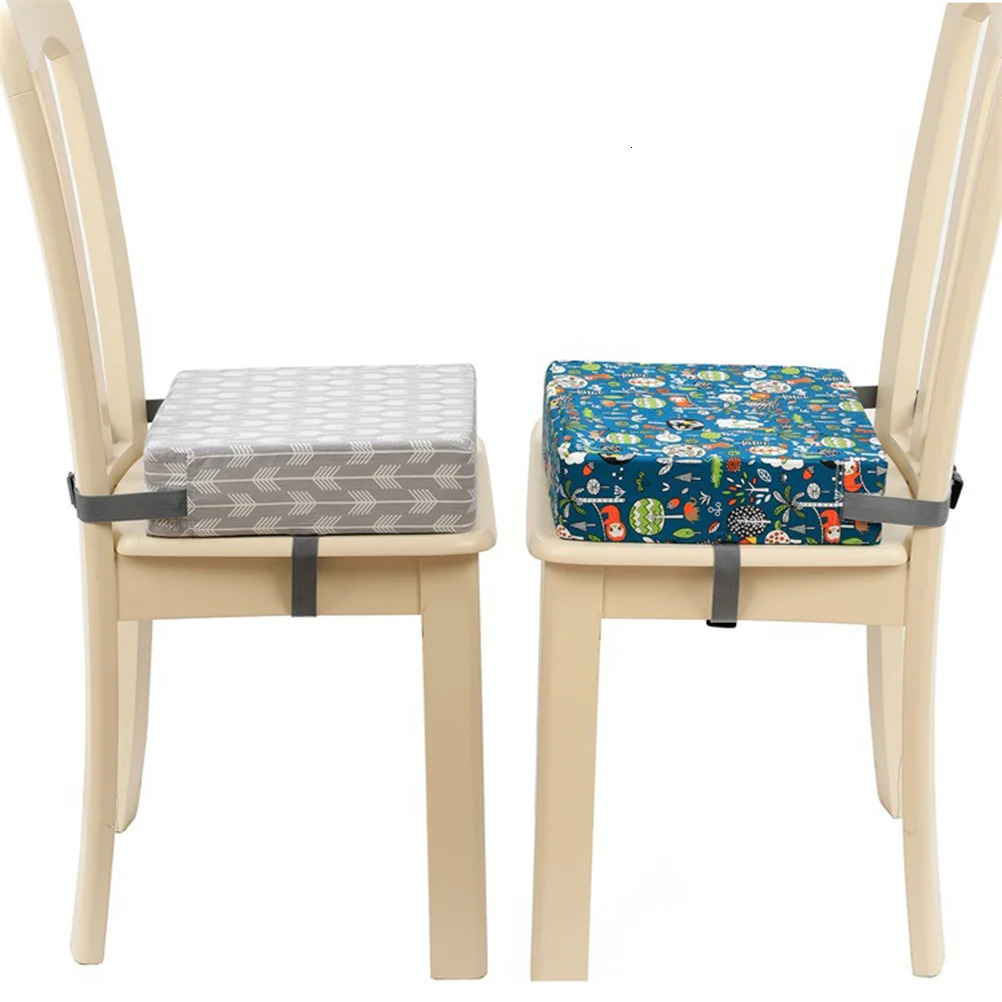 Dining Chairs Seats Children Dining Cushion Portable High Chairs Babies Toddlers Foldable Travel Booster 231006