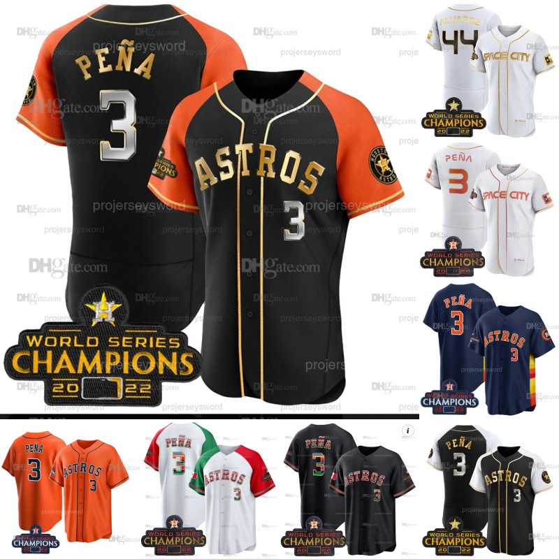 3 Jeremy Pena Astros 2025 City Connect Baseball Jersey Josh Hader Cristian Javier Yordan Alvarez Yainer Diaz Jeff Bagwell Craig Biggio Nolan Ryan Zach Dezenzo