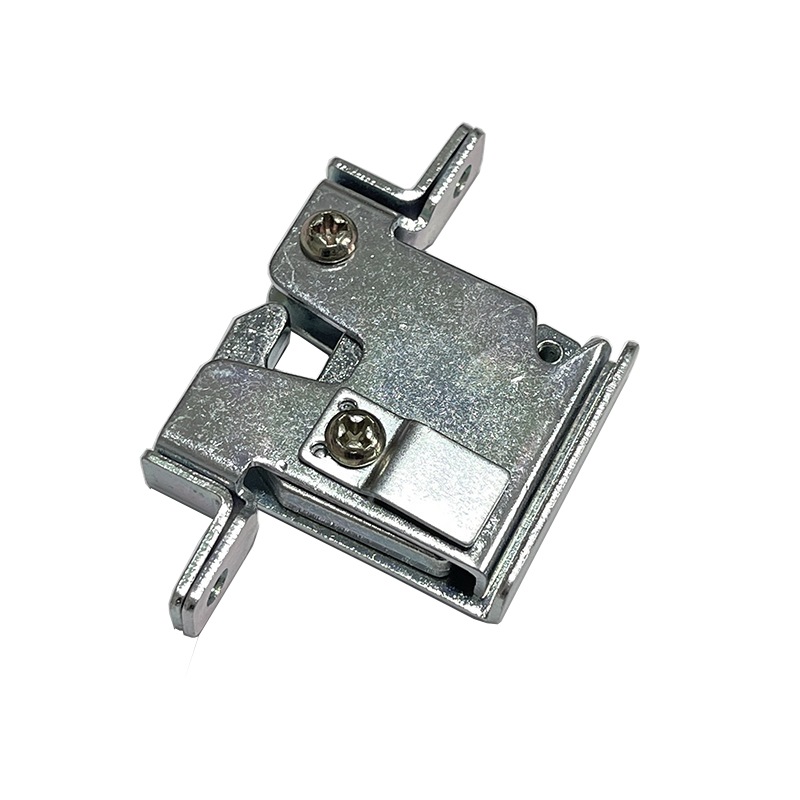 Cabinet Door Hasp Electric Box Lock Toolbox Medical Instrument Equipment Press Impact Type Spring Safety Latch hardware