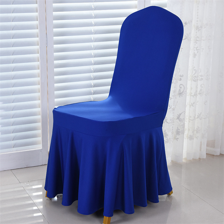 White Chair Cover Spandex Chair Cover for Wedding Banquet