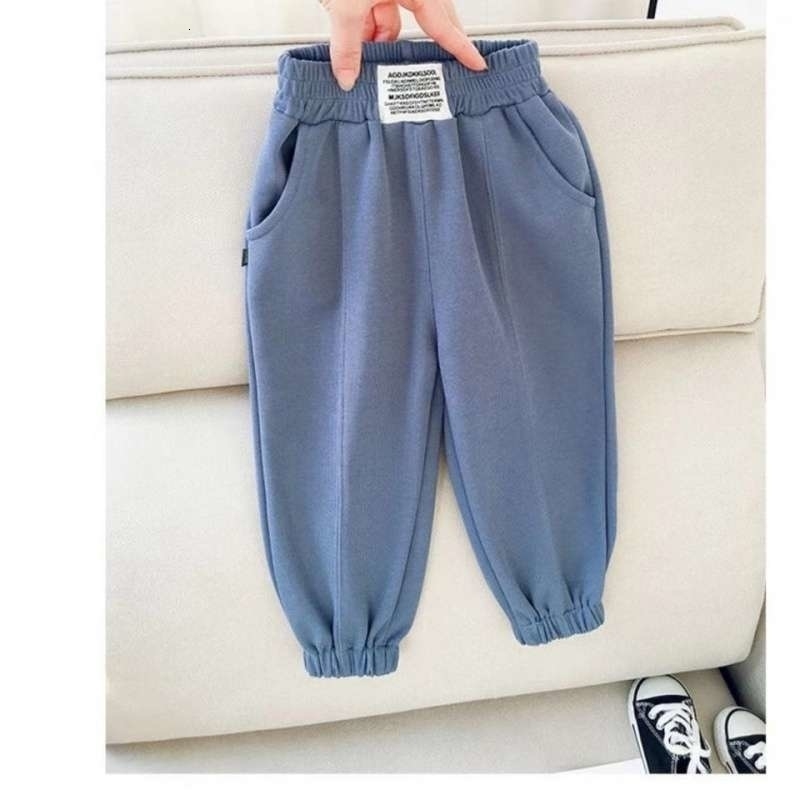 Trousers 2023 fall Children Loose Toddler Boy autumn Winter baggy Pants baby girl Fashion Sports Casual Middle School Students 231007