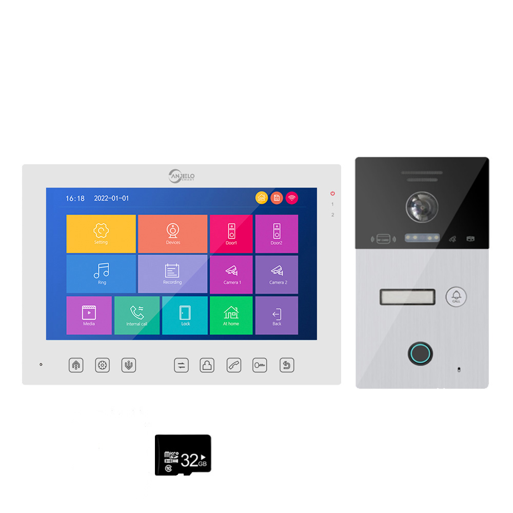 7 Inch WIFI 1080P Video Doorphone Call WIFI Door Bell Tuya Video Intercom System For Home Apartment