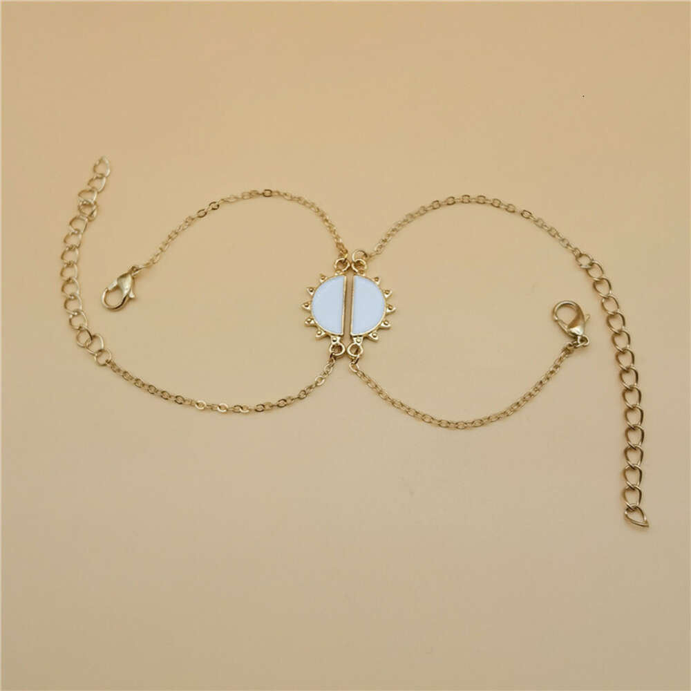 New Good Friends Sun Necklace Womens Minimalist Best Friends Friendship Bracelet Bracelets For Women Charms Vsco Friendship Aesthetic Mujer Jewelry Gi