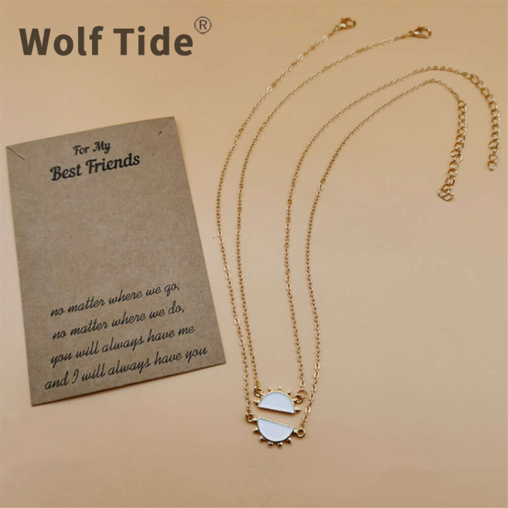 New Good Friends Sun Necklace Womens Minimalist Best Friends Friendship Bracelet Bracelets For Women Charms Vsco Friendship Aesthetic Mujer Jewelry Gi