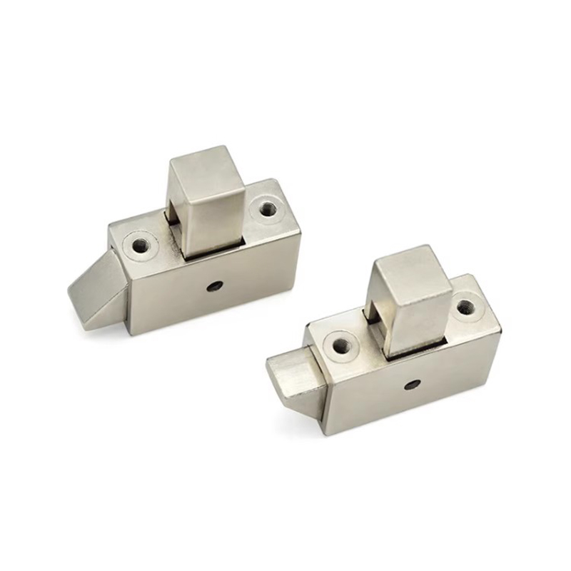 Cabinet Door Hasp Electric Box Lock Toolbox Medical Instrument Equipment Press Impact Type Spring Safety Latch hardware