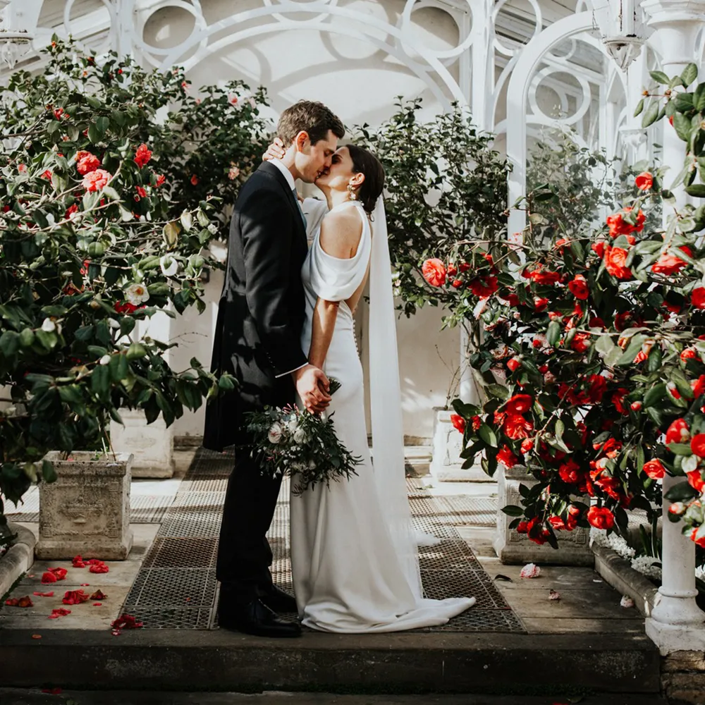 2023 Mermaid Wedding Dresses Bridal Gown Halter Floor Length Off The Shoulder Custom Made Beach Tulle Plus Size Vestido De Novia 401 401