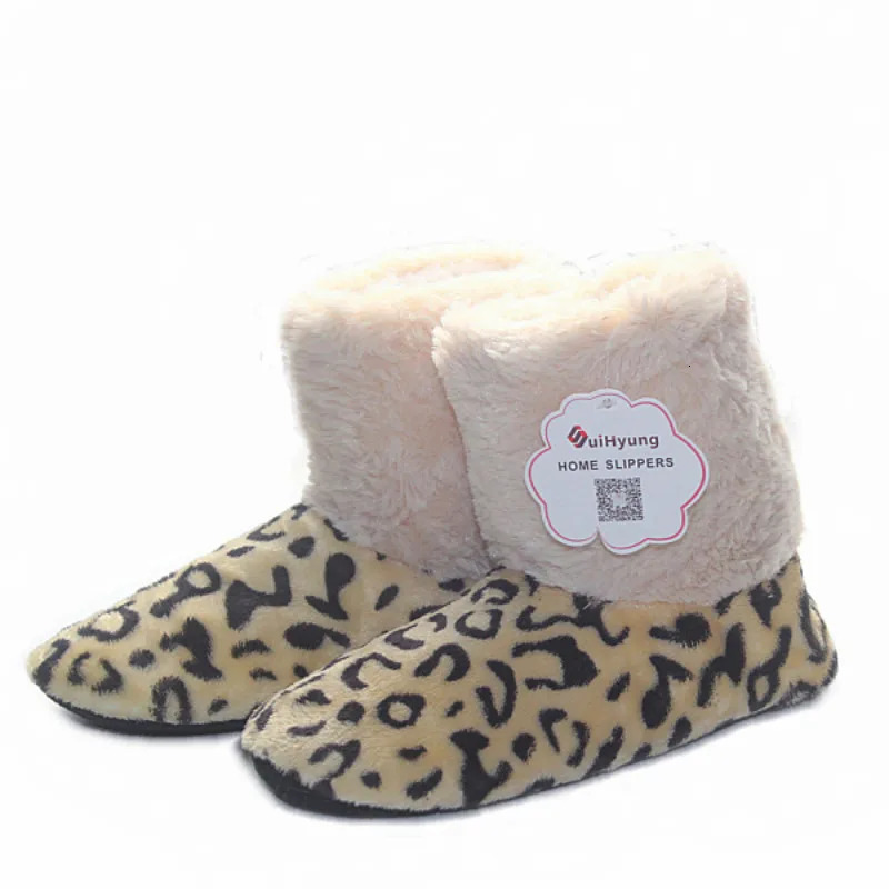 Slippers Suihyung Winter Women Slippers Warm Thick Velvet Ladies Indoor Floor Shoes Soft Plush Slippers House Slip On Cotton Female Botas 231009